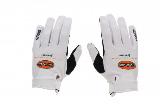 Gloves TwinAir 177891S White / Orange , S dydžio