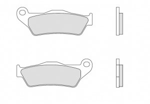 Stabdžių trinkelės BREMBO CC SCOOTER