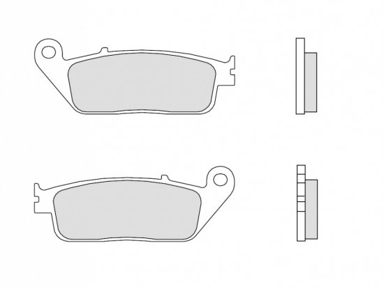 Stabdžių trinkelės BREMBO 07HO34SP