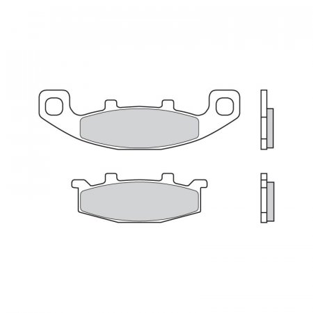 Stabdžių trinkelės BREMBO skirtas KAWASAKI ZZR 600 (1990-1992)