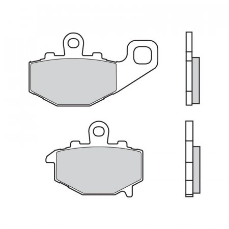 Stabdžių trinkelės BREMBO skirtas KAWASAKI ZZR 600 (1993-2007)