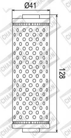 Tepalo filtras CHAMPION 100609175 COF061