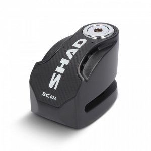 Disc lock with alarm SHAD SC62A , juodos spalvos pin 10mm