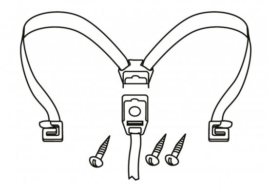 Lankstus dirželis SHAD D1B46CGR for SH46