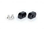 Footpeg adapters PUIG 20520N adjustable , juodos spalvos