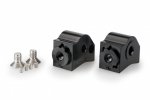 Footpeg adapters PUIG 21233N adjustable , juodos spalvos