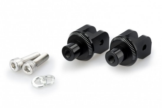 Footpeg adapters PUIG 7206N , juodos spalvos