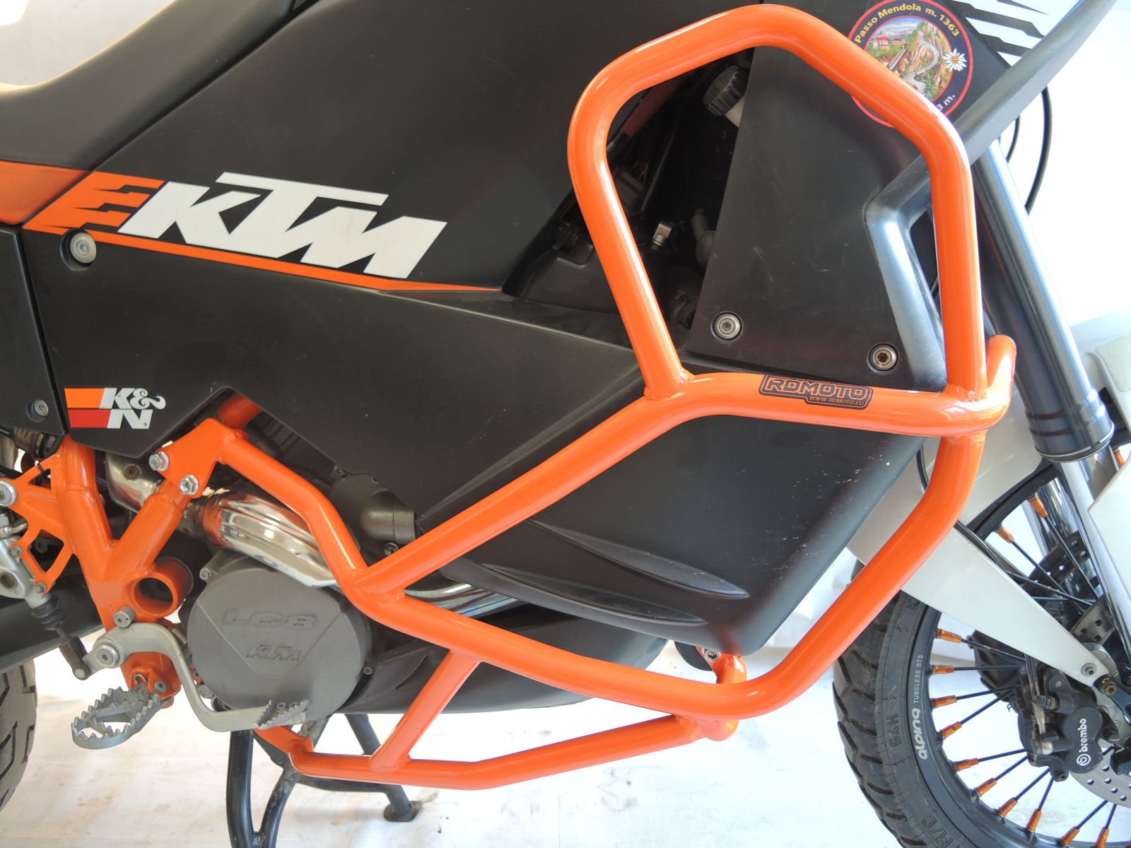 Variklio lankai RDMOTO CF86O , oranžinės spalvos