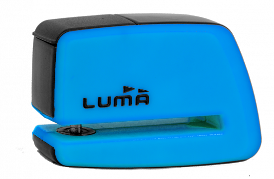 Lock LUMA ENDURO 91D with bag , mėlynos spalvos skirtas APRILIA RX 125 (2008>) (2008-2024)