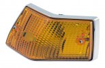 Posūkio žibintas SIEM 246480480 orange - chromed rear-right