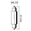 Lemputė RMS 246510156 FLOSSER 6V-5W t 11x35