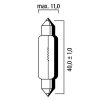 Lemputė RMS 246510626 FLOSSER 6V 10W t 11x40