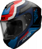 FULL FACE helmet AXXIS DRAKEN S cougar matt blue , XS dydžio