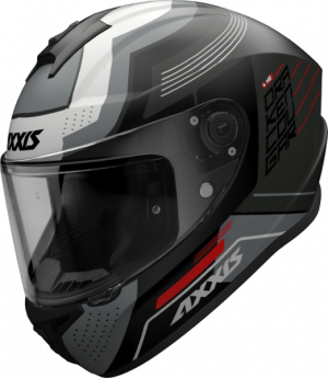 FULL FACE helmet AXXIS DRAKEN S cougar matt gray , XS dydžio