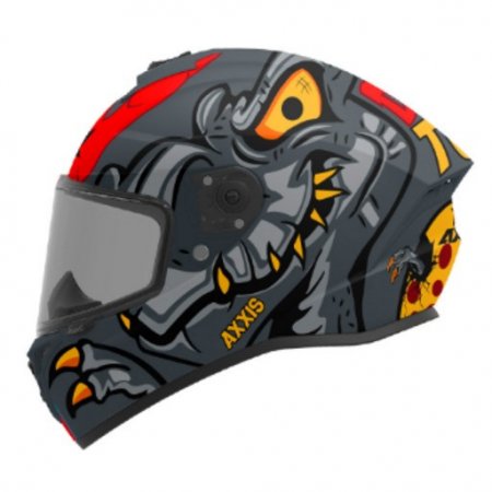 FULL FACE helmet AXXIS DRAKEN S dinotoon  matt , M dydžio