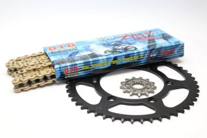 Chain kit D.I.D + JT ZVM-X serie auksinės spalvos