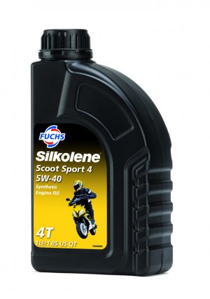 Variklio tepalas SILKOLENE SCOOT SPORT 4 5W-40 1 l