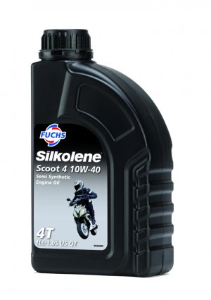 Variklio tepalas SILKOLENE SCOOT 4 10W-40 1 l