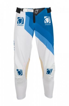 MX pants YOKO VIILEE white / blue 38 dydžio