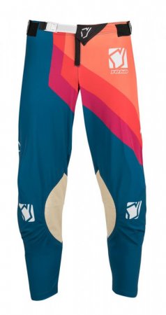 MX pants YOKO VIILEE blue / orange , 32 dydžio