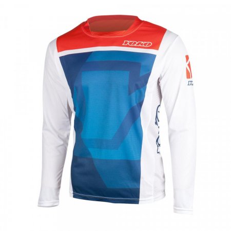 MX jersey YOKO KISA blue / red , M dydžio skirtas YAMAHA XTZ 750 Super Tenere