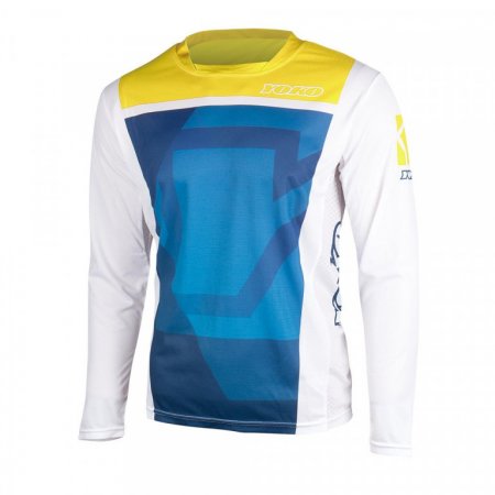 MX jersey YOKO KISA blue / yellow , S dydžio skirtas HONDA NX 650 Dominator