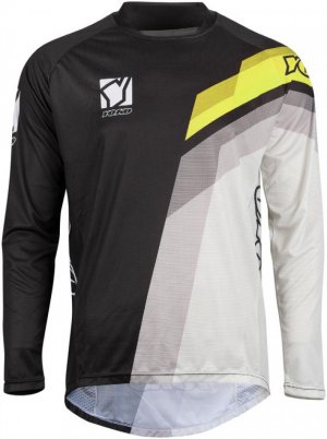 MX jersey kids YOKO VIILEE black / white / yellow , S dydžio