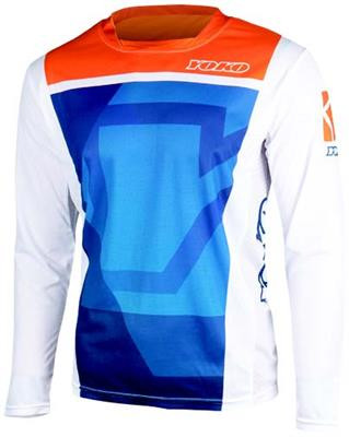 MX jersey kids YOKO KISA blue / orange , M dydžio