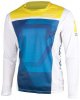 MX jersey kids YOKO KISA blue / yellow , M dydžio