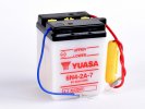 Conventional 6V battery NO ACID YUASA 6N4-2A-7