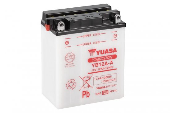 Yumicron battery with acid YUASA skirtas KAWASAKI ZZR 600 (1990-1992)