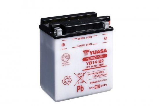 Yumicron battery with acid YUASA skirtas ATV POLARIS Sportsman 300 (2008-2010)