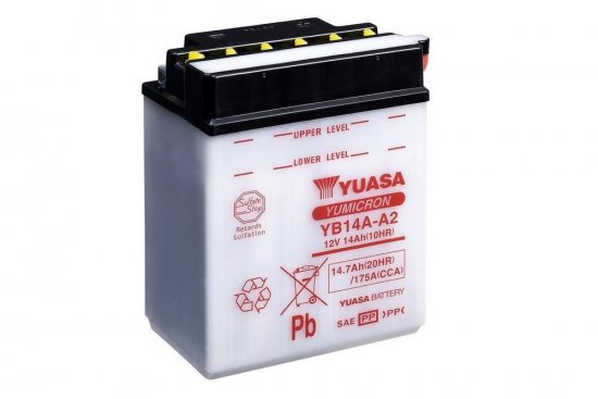 Yumicron battery with acid YUASA skirtas ATV POLARIS Scrambler 500 4x4 (2000-2012)