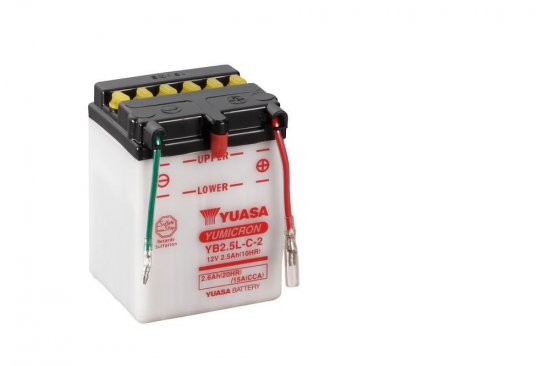 Yumicron battery NO ACID YUASA YB2.5L-C-2