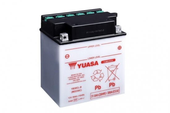 Yumicron battery NO ACID YUASA skirtas ATV POLARIS Sportsman 700 Twin (2002-2006, 2008-2008)