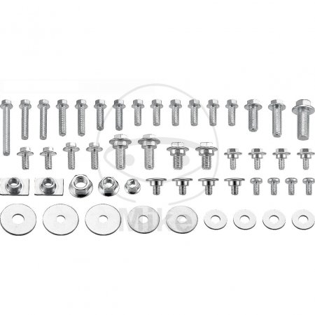 Assorted fastenerkit JMP 50 pieces