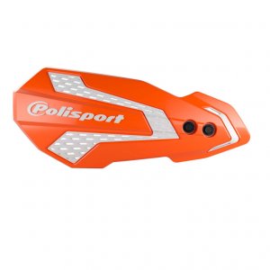 Rankų apsaugos POLISPORT MX FLOW with mounting system orange 16/white