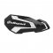 Rankų apsaugos POLISPORT MX FLOW with mounting system black/white