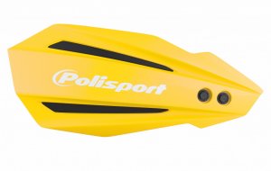 Rankų apsaugos POLISPORT MX BULLIT with mounting system Yellow RM01