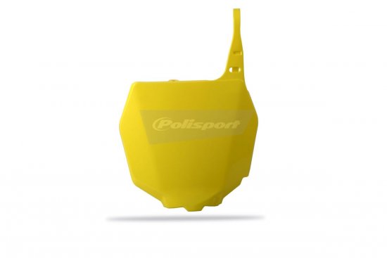 Priekinė numerio lentelė POLISPORT 8660400002 yellow RM 01