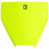 Number Plate POLISPORT 8665800004 Yellow fluo