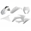 Išorinių plastmasinių detalių rinkinys POLISPORT 90854 white ktm