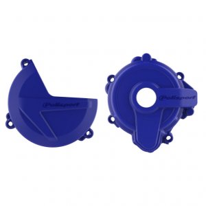 Clutch and ignition cover protector kit POLISPORT , mėlynos spalvos