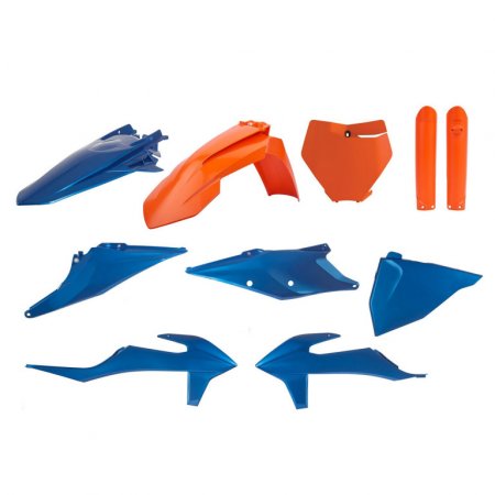 Išorinių plastmasinių detalių rinkinys POLISPORT 91053 Blue/orange