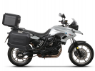 Complete set of black aluminum cases SHAD TERRA, 48L topcase + 36L / 47L side cases, including mount SHAD BMW F 650 GS/ F 700 GS/ F 800 GS