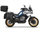 Complete set of SHAD TERRA TR40 adventure saddlebags and SHAD TERRA BLACK aluminium 55L topcase, inc SHAD CF Moto 800MT