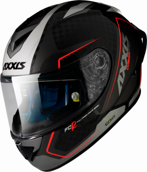 FULL FACE helmet AXXIS COBRA rage  a2 gloss pearl gray , S dydžio