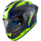 FULL FACE helmet AXXIS COBRA rage a3 gloss fluor yellow , M dydžio