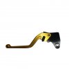 Brake Lever ACCOSSATO fixed CNC-worked aluminium, gold