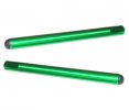 Clip-ons ACCOSSATO aluminium, 250mm with caps, Green